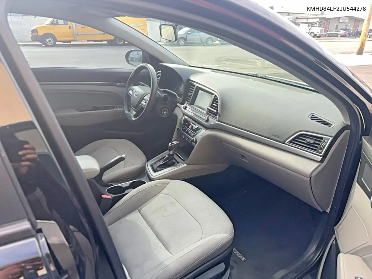 KMHD84LF2JU544278 2018 Hyundai Elantra Sel
