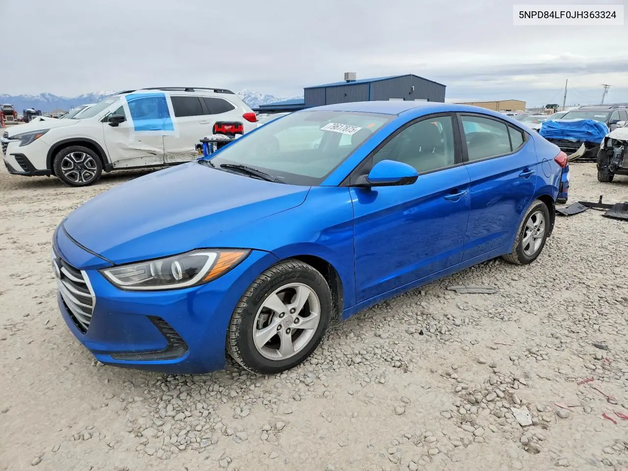 5NPD84LF0JH363324 2018 Hyundai Elantra Sel