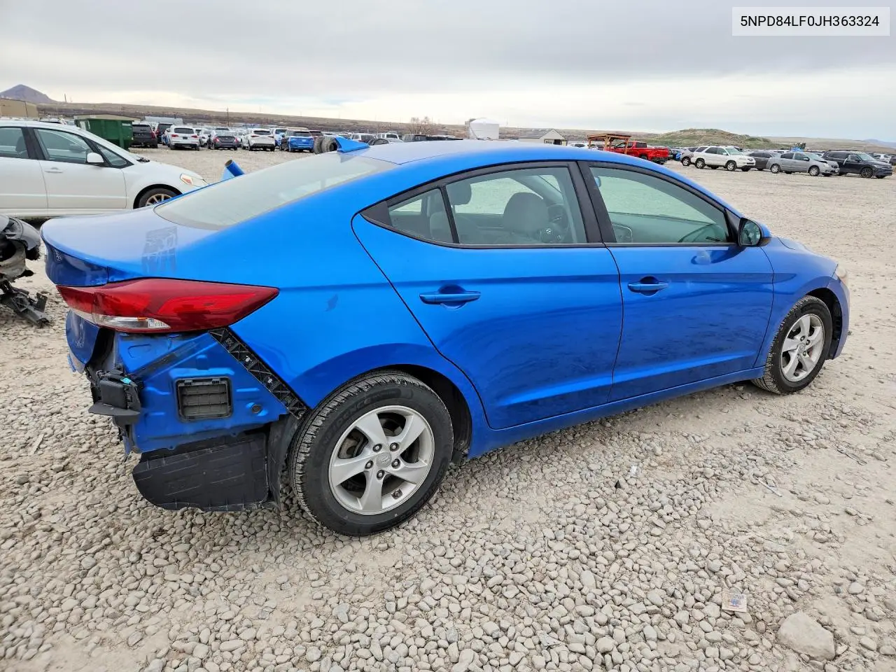 5NPD84LF0JH363324 2018 Hyundai Elantra Sel