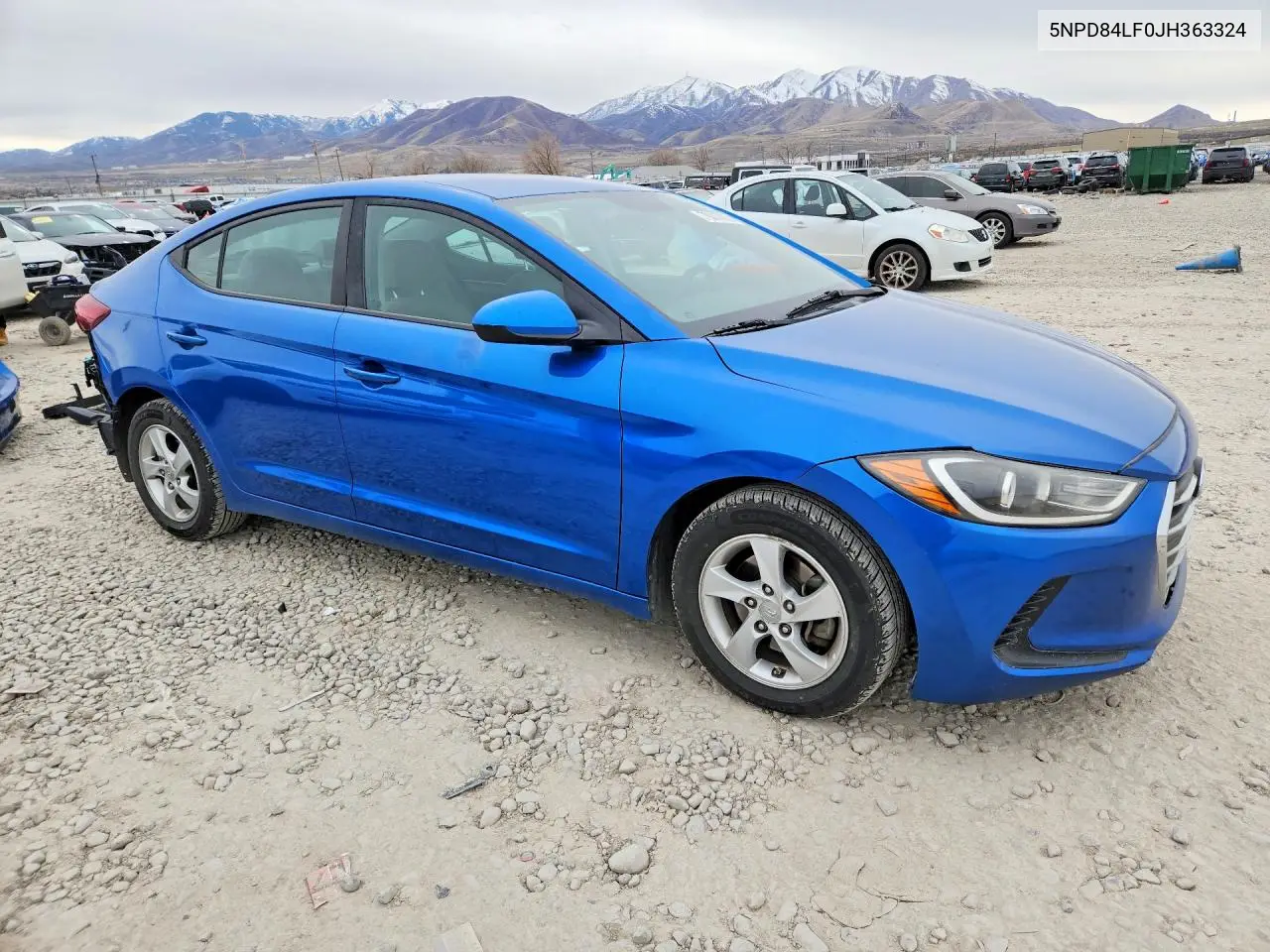 5NPD84LF0JH363324 2018 Hyundai Elantra Sel