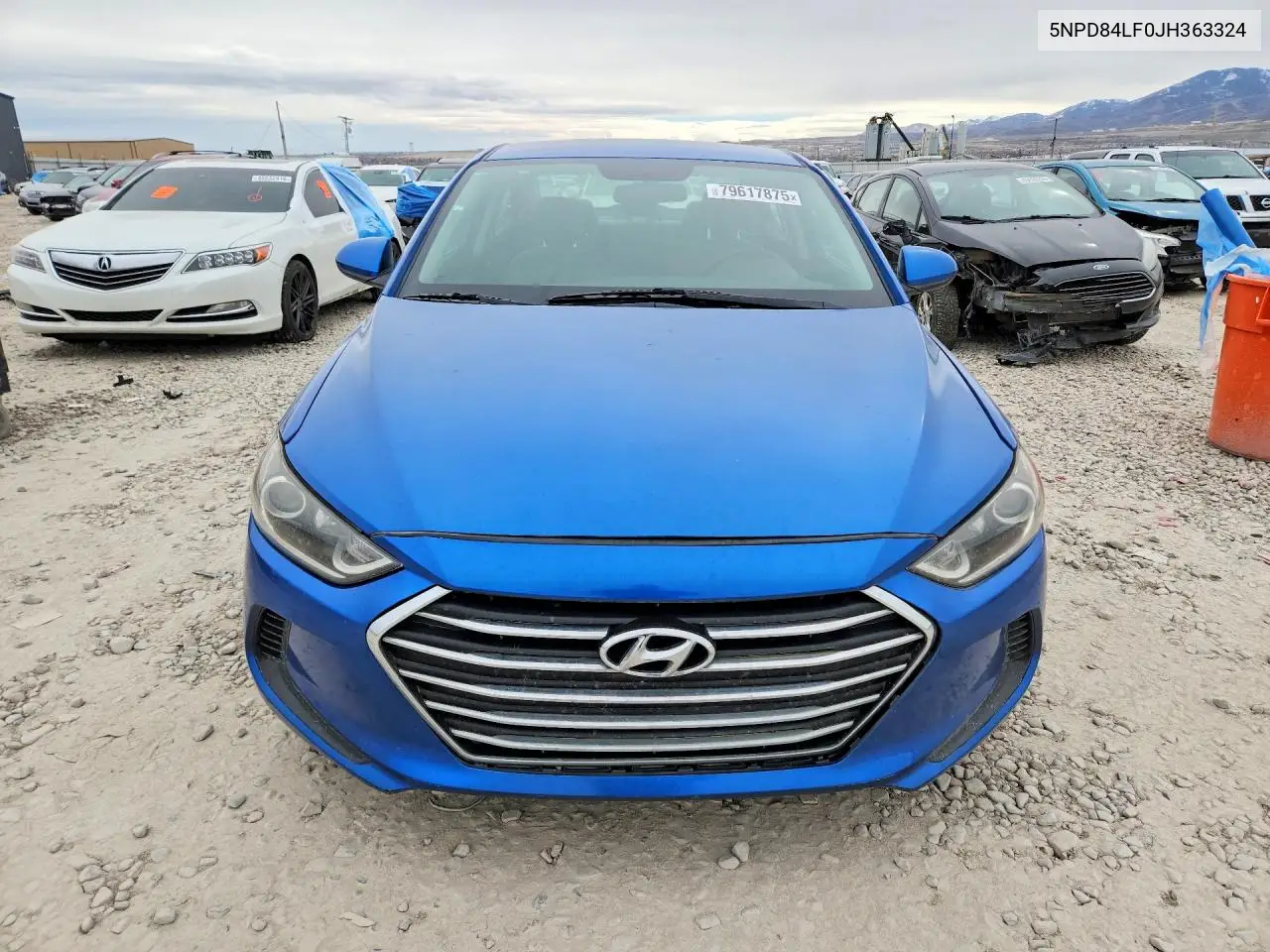 5NPD84LF0JH363324 2018 Hyundai Elantra Sel
