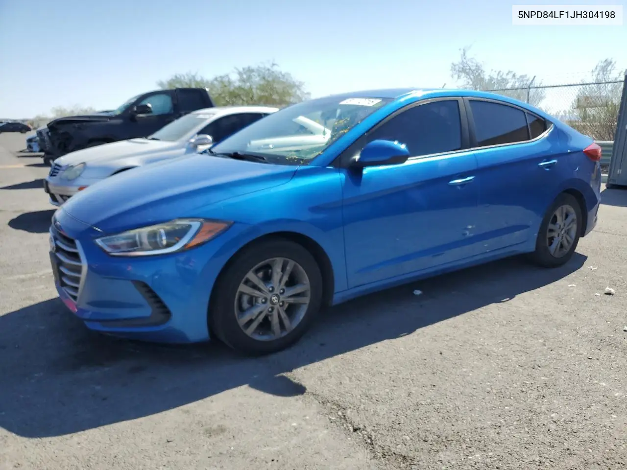 5NPD84LF1JH304198 2018 Hyundai Elantra Sel