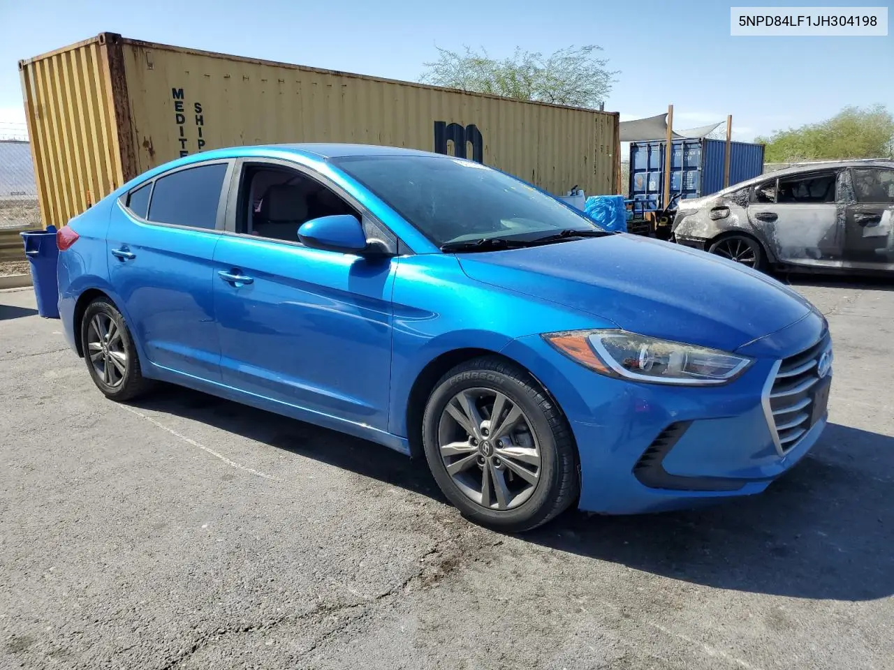 5NPD84LF1JH304198 2018 Hyundai Elantra Sel