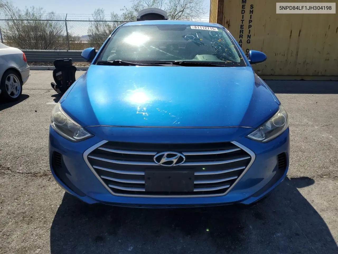 5NPD84LF1JH304198 2018 Hyundai Elantra Sel