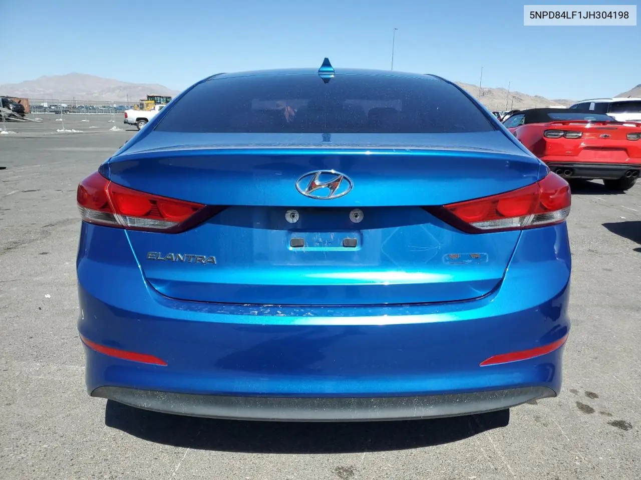 5NPD84LF1JH304198 2018 Hyundai Elantra Sel