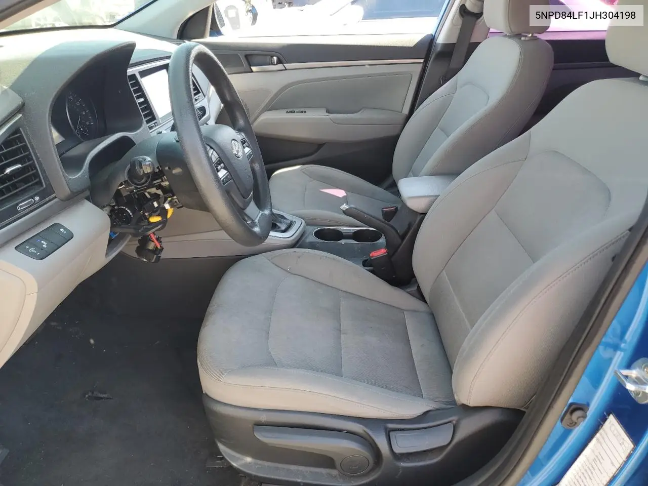 5NPD84LF1JH304198 2018 Hyundai Elantra Sel