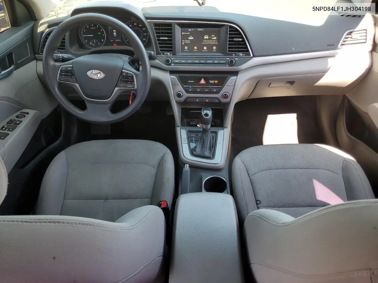 5NPD84LF1JH304198 2018 Hyundai Elantra Sel