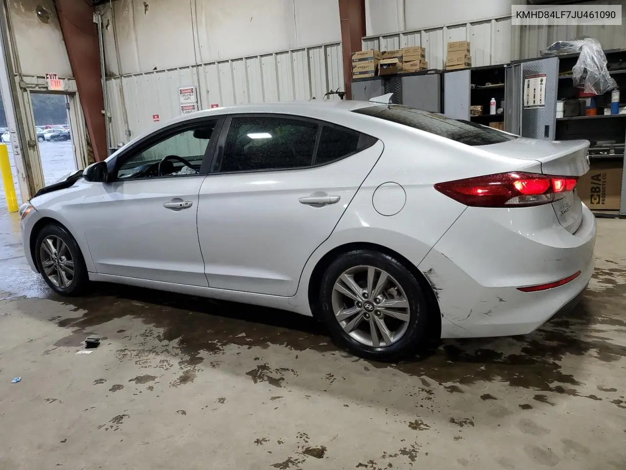 KMHD84LF7JU461090 2018 Hyundai Elantra Sel