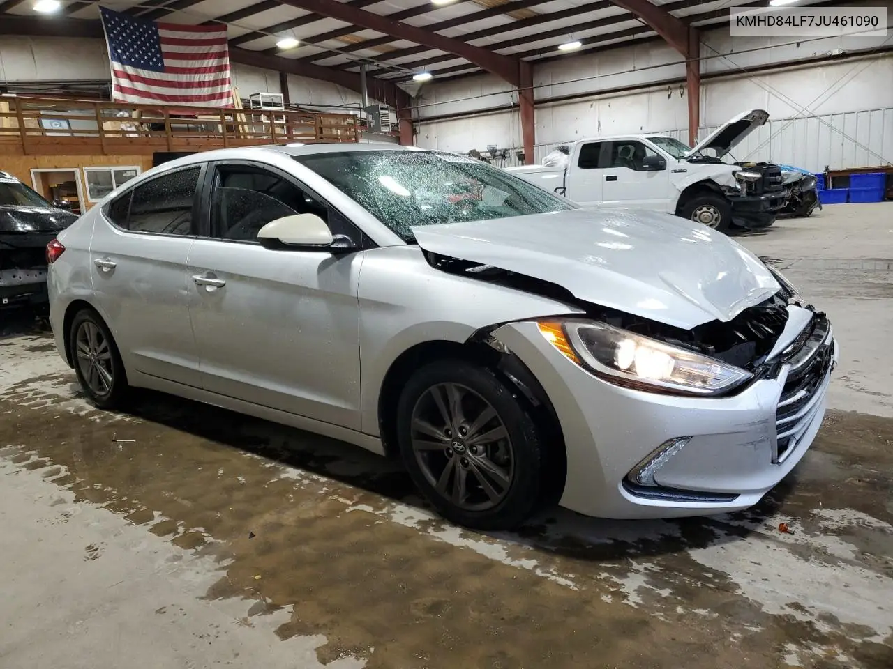 KMHD84LF7JU461090 2018 Hyundai Elantra Sel