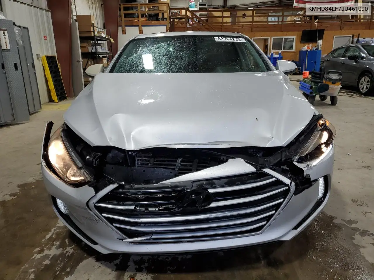 KMHD84LF7JU461090 2018 Hyundai Elantra Sel