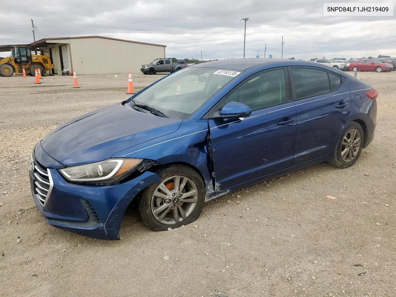 5NPD84LF1JH219409 2018 Hyundai Elantra Sel