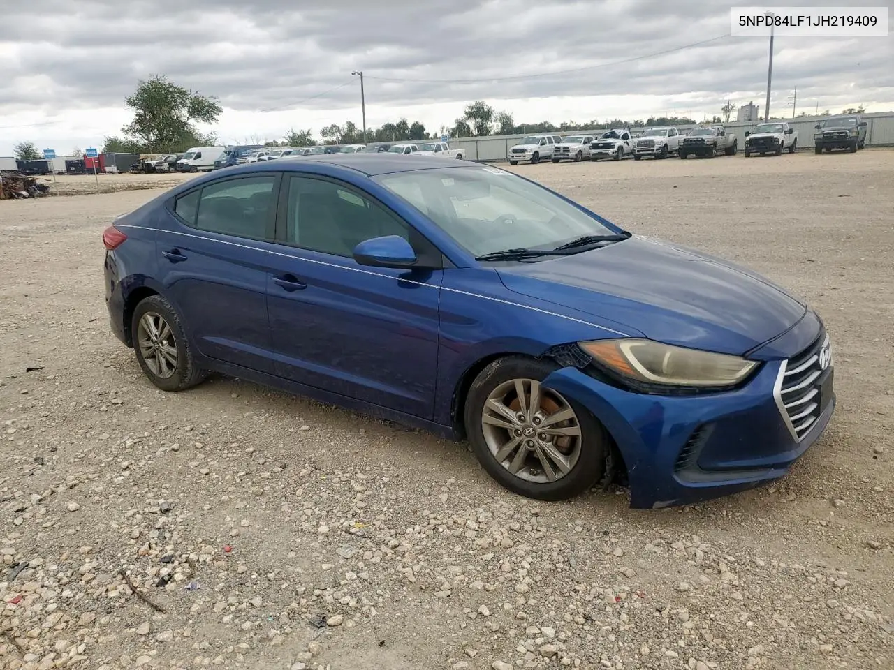 5NPD84LF1JH219409 2018 Hyundai Elantra Sel
