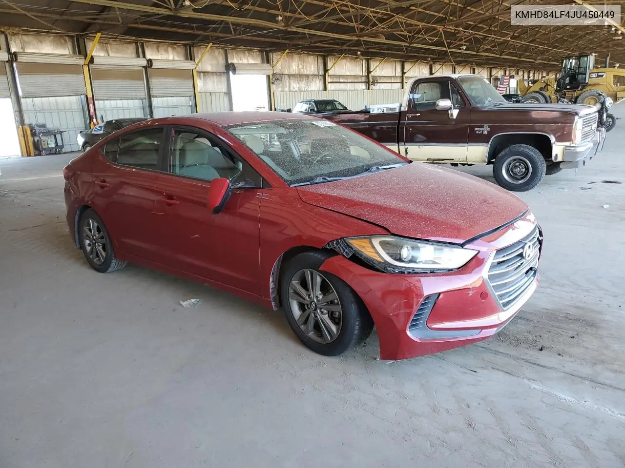 KMHD84LF4JU450449 2018 Hyundai Elantra Sel