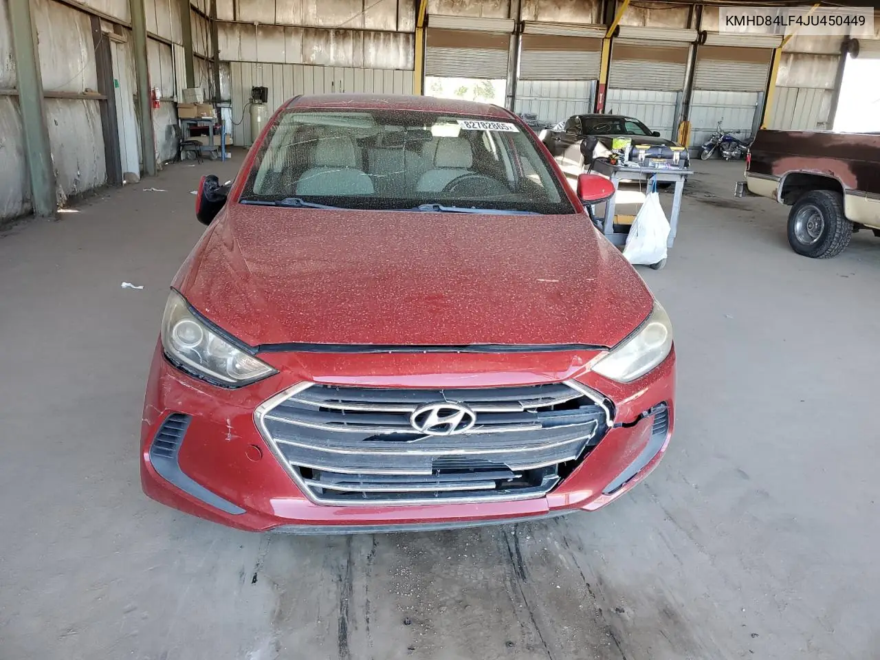 KMHD84LF4JU450449 2018 Hyundai Elantra Sel