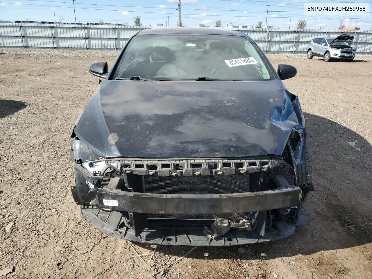 5NPD74LFXJH259958 2018 Hyundai Elantra Se