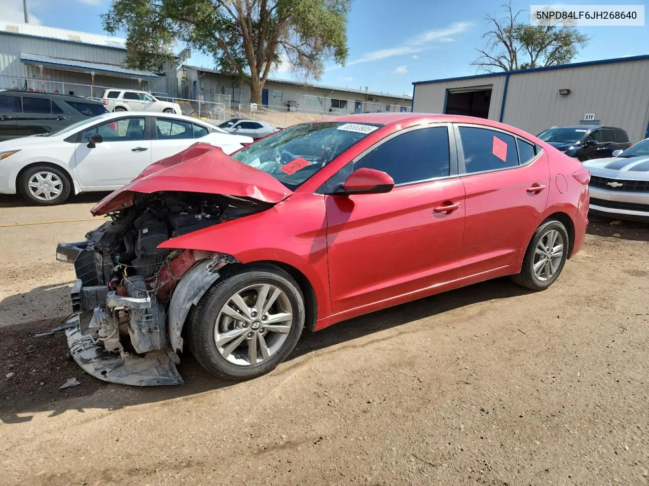 5NPD84LF6JH268640 2018 Hyundai Elantra Sel