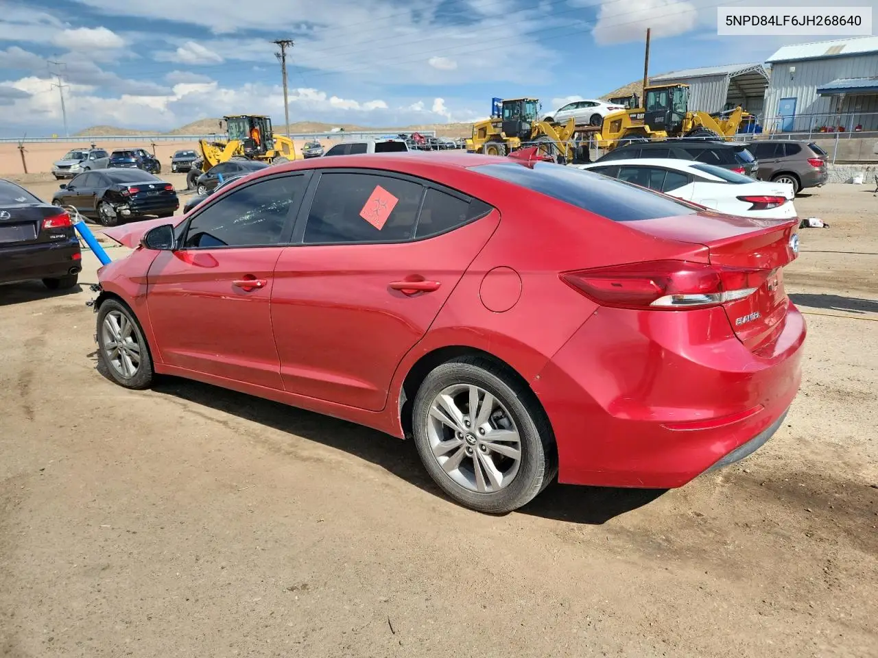 5NPD84LF6JH268640 2018 Hyundai Elantra Sel