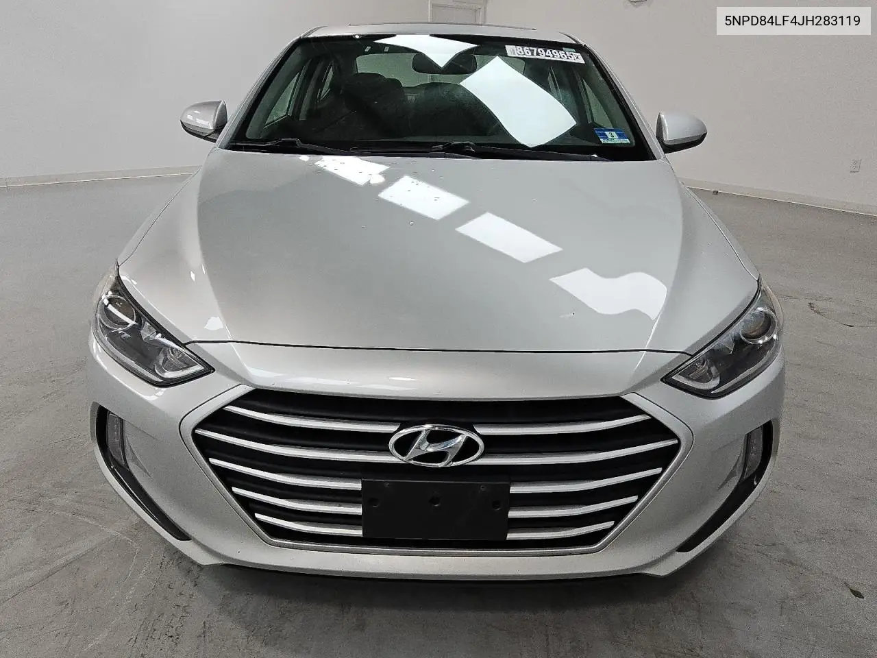 5NPD84LF4JH283119 2018 Hyundai Elantra Sel