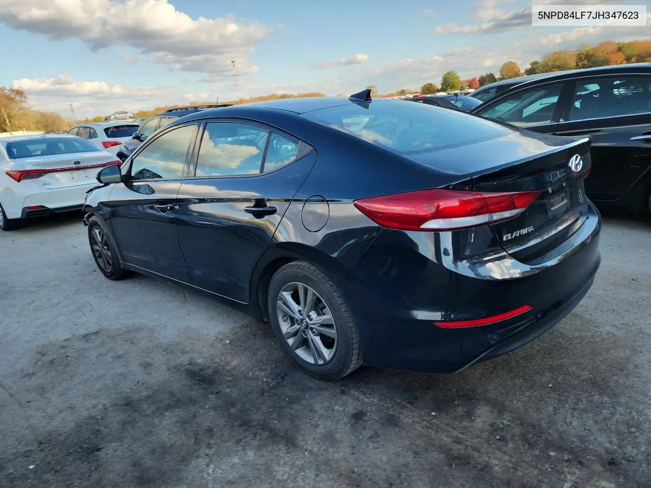 5NPD84LF7JH347623 2018 Hyundai Elantra Sel
