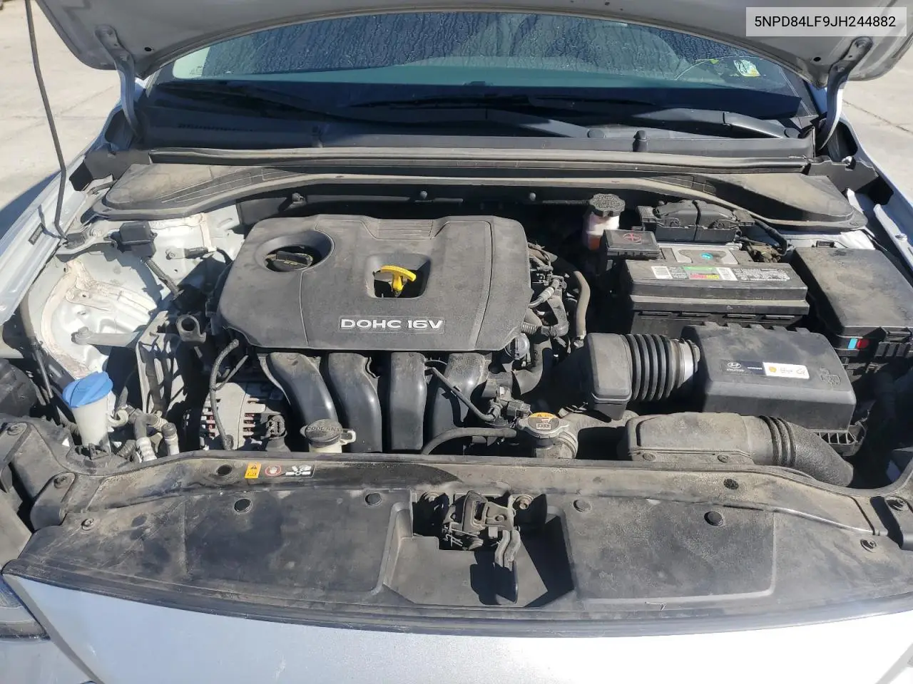 5NPD84LF9JH244882 2018 Hyundai Elantra Sel