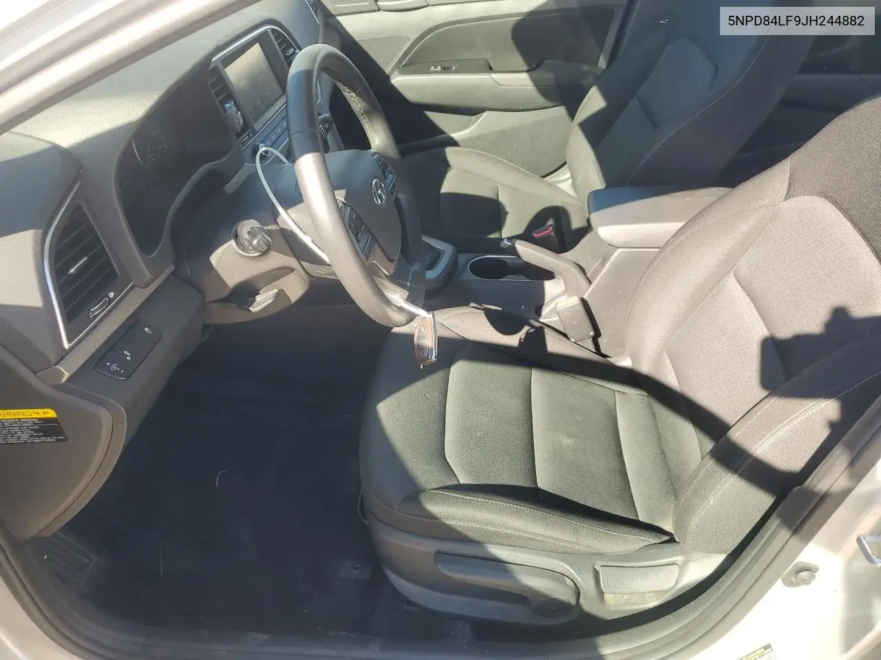 5NPD84LF9JH244882 2018 Hyundai Elantra Sel