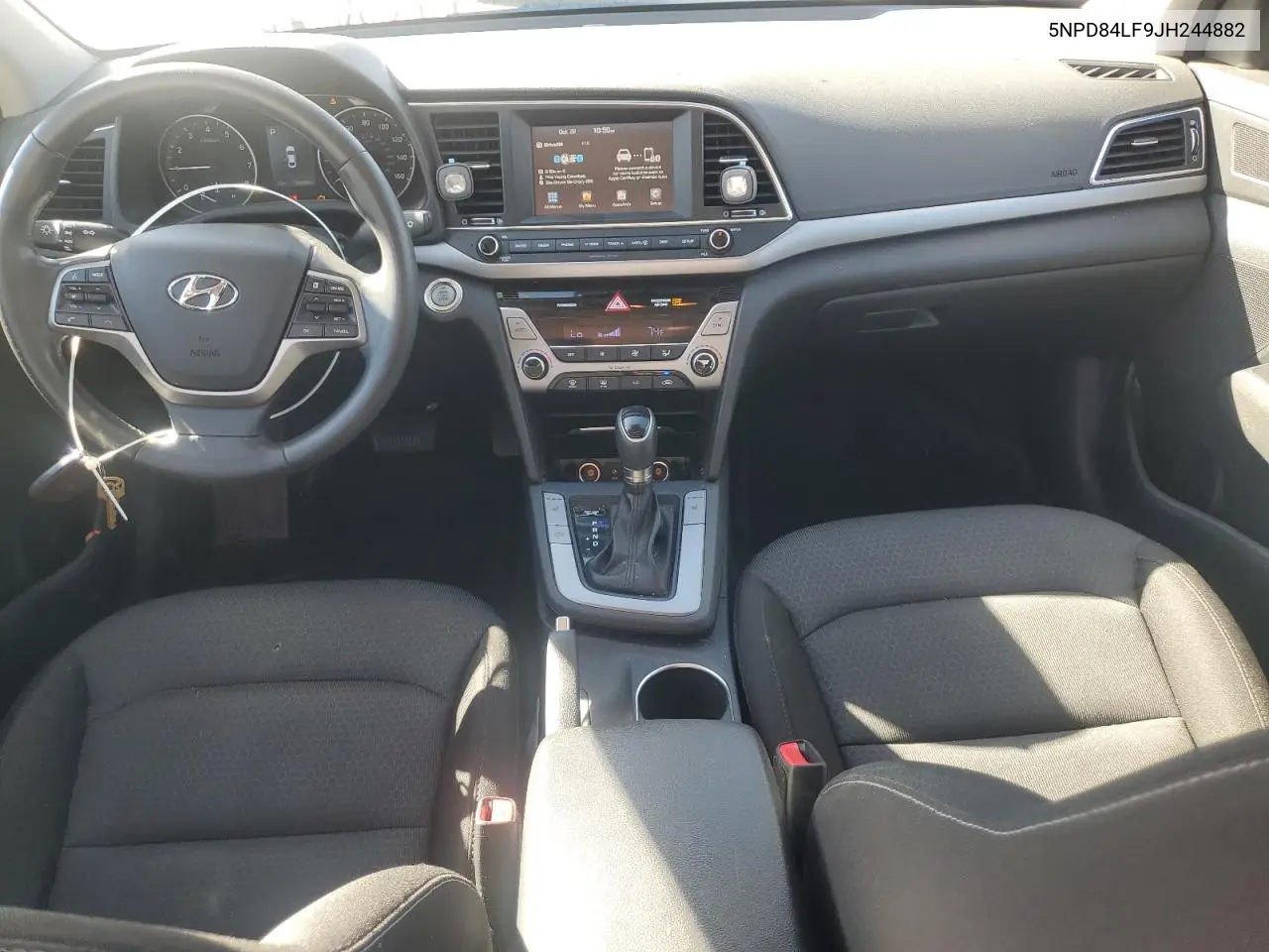 5NPD84LF9JH244882 2018 Hyundai Elantra Sel