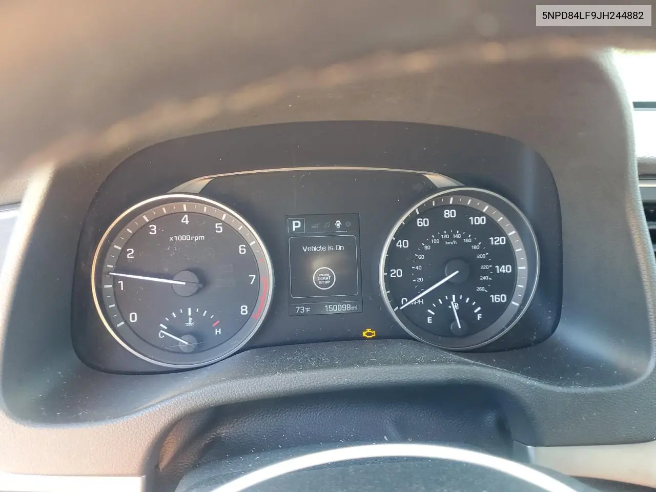 5NPD84LF9JH244882 2018 Hyundai Elantra Sel