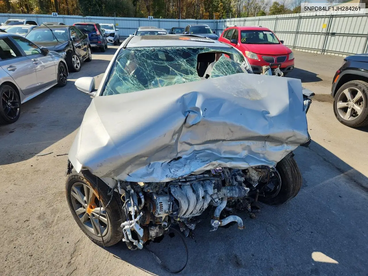 5NPD84LF1JH284261 2018 Hyundai Elantra Sel
