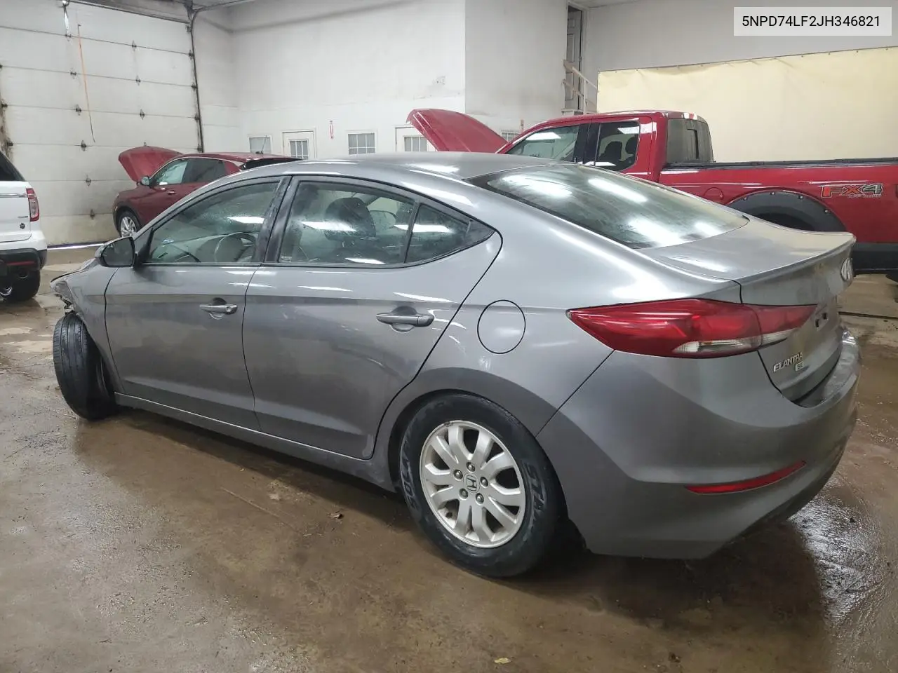 5NPD74LF2JH346821 2018 Hyundai Elantra Se