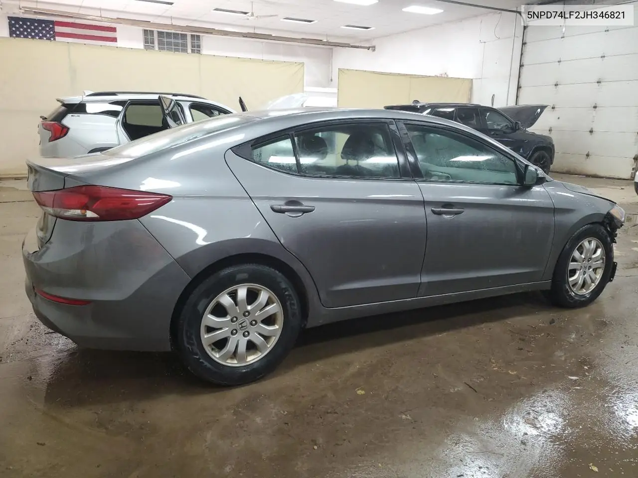 5NPD74LF2JH346821 2018 Hyundai Elantra Se