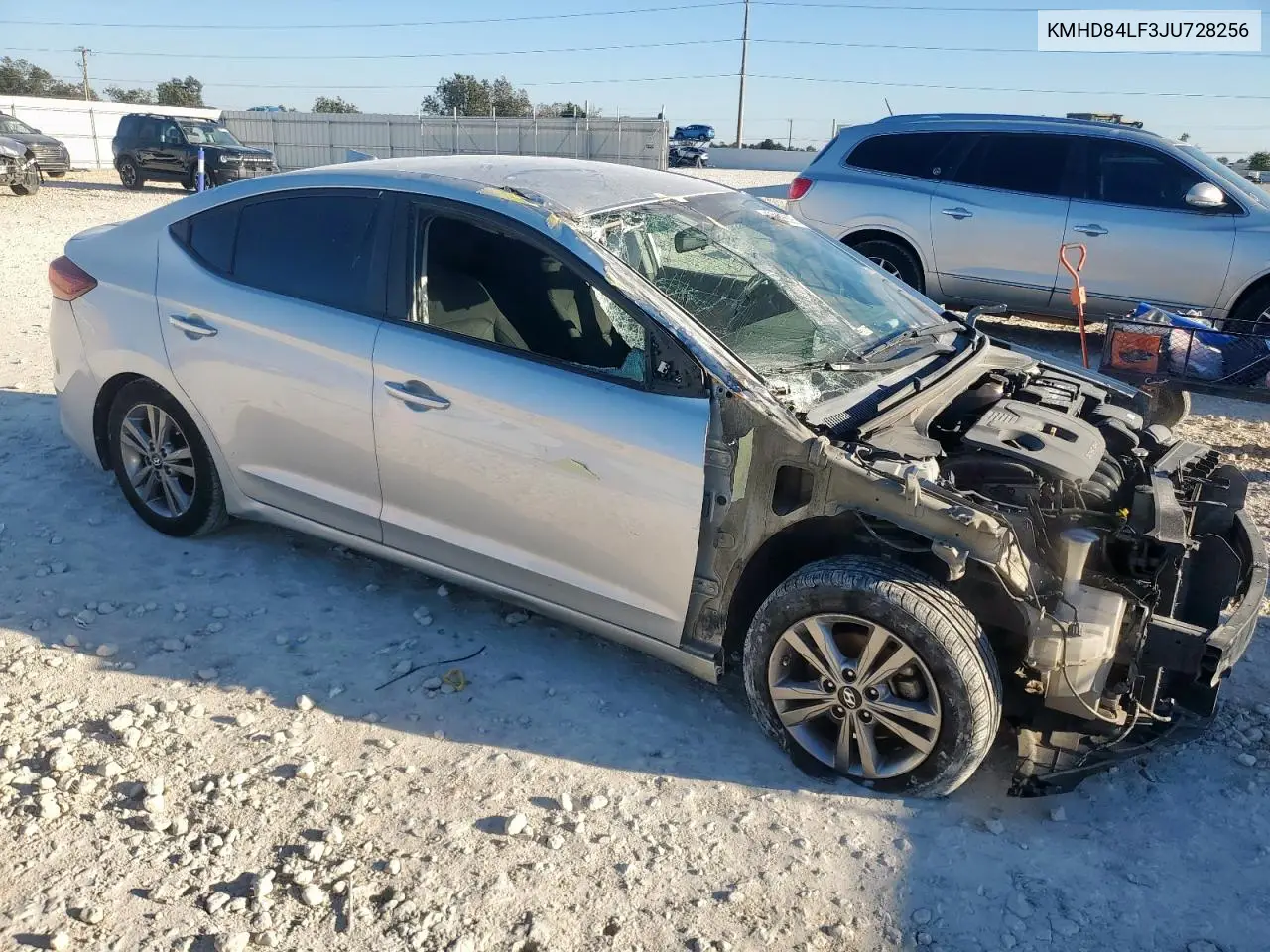 KMHD84LF3JU728256 2018 Hyundai Elantra Sel