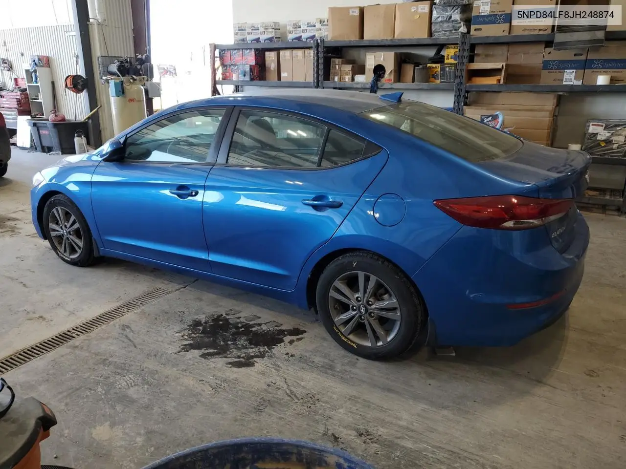 5NPD84LF8JH248874 2018 Hyundai Elantra Sel