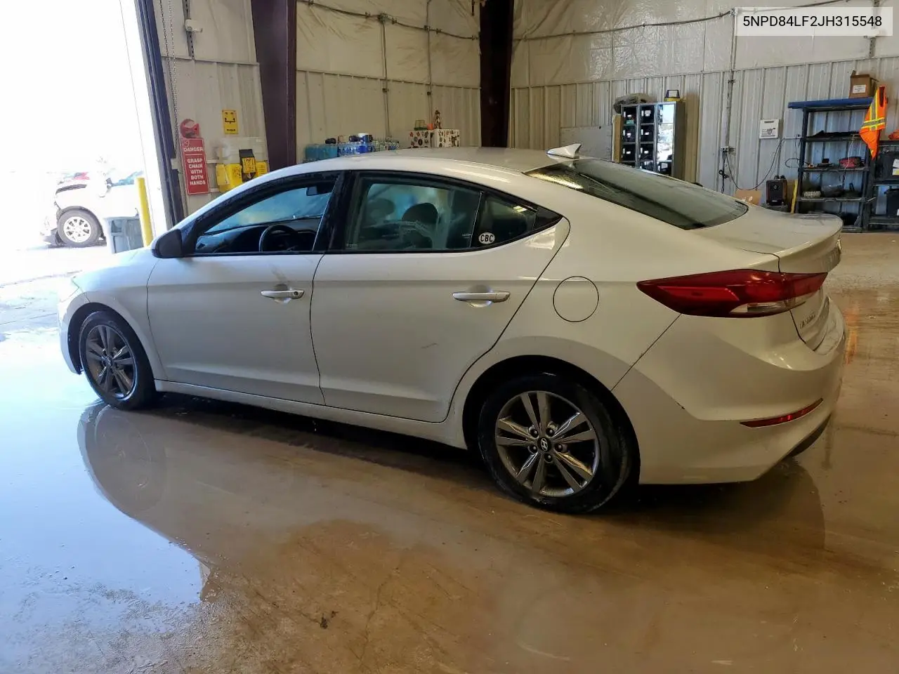 5NPD84LF2JH315548 2018 Hyundai Elantra Sel