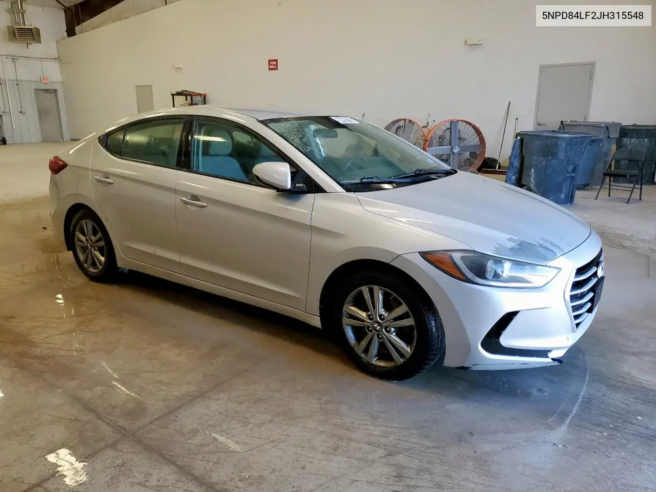 5NPD84LF2JH315548 2018 Hyundai Elantra Sel