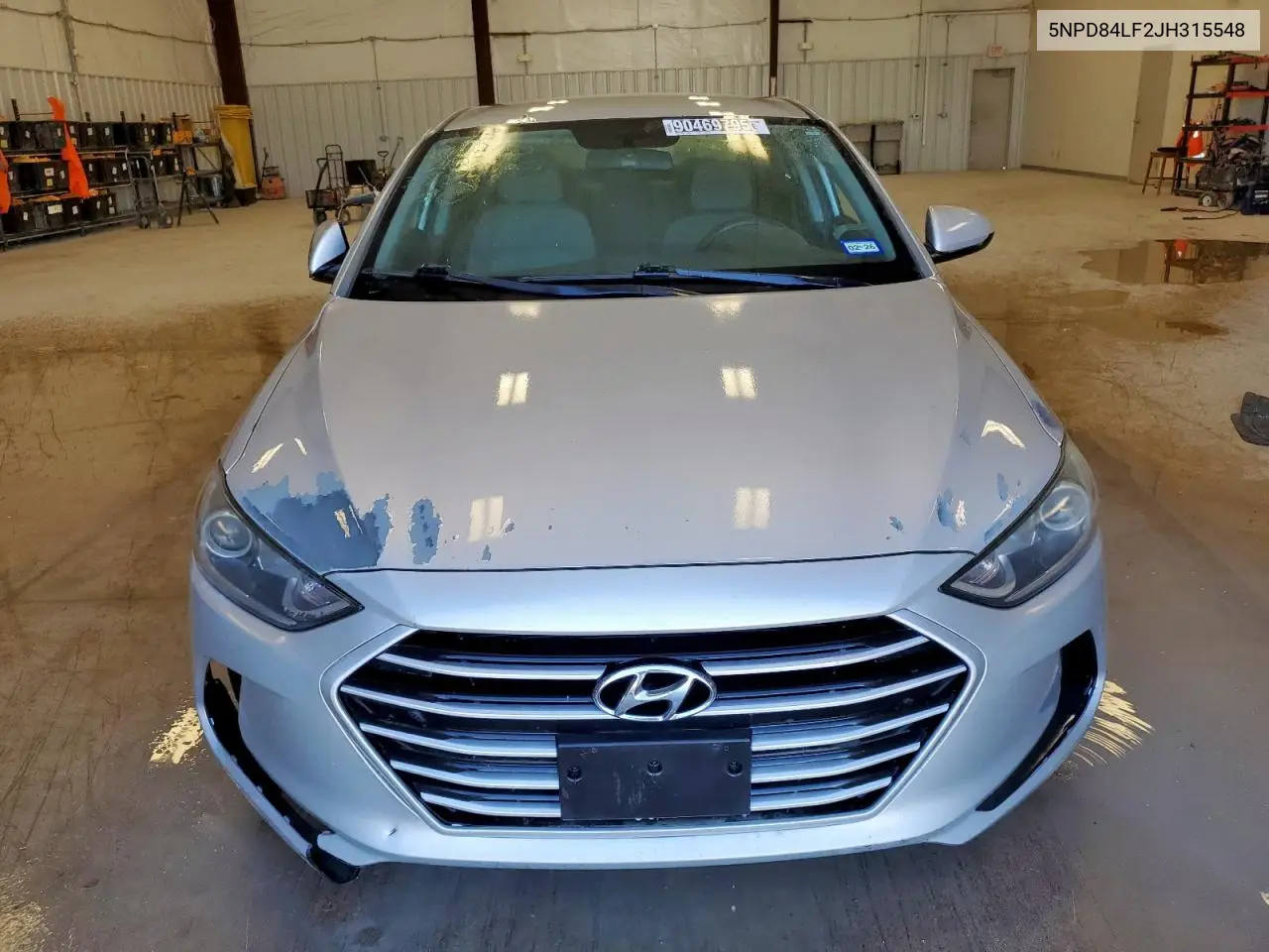 5NPD84LF2JH315548 2018 Hyundai Elantra Sel