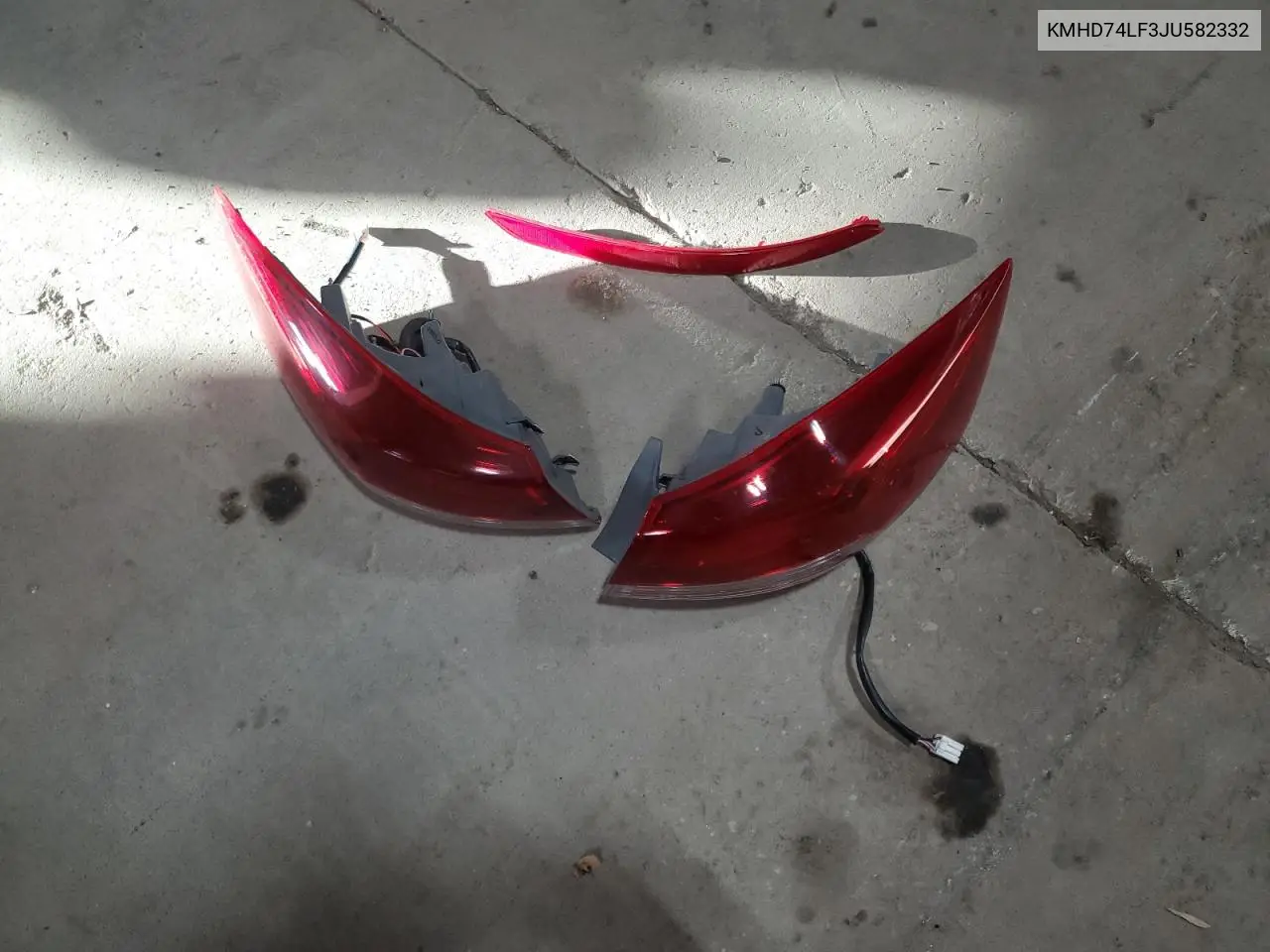 KMHD74LF3JU582332 2018 Hyundai Elantra Se