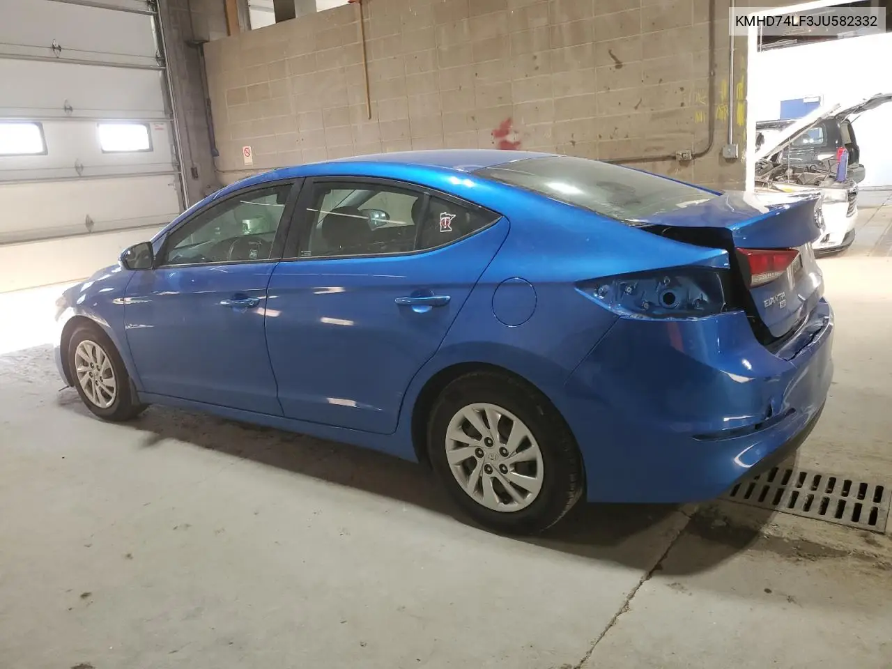 KMHD74LF3JU582332 2018 Hyundai Elantra Se