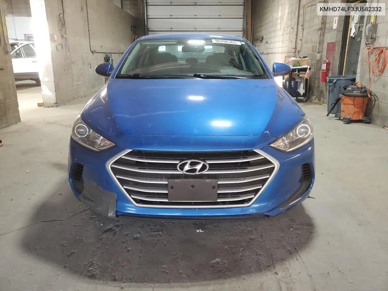 KMHD74LF3JU582332 2018 Hyundai Elantra Se