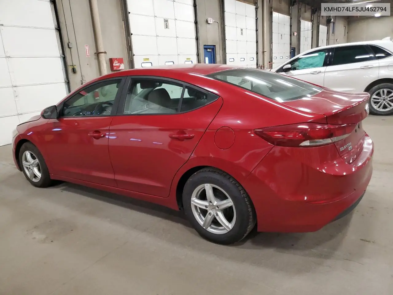 KMHD74LF5JU452794 2018 Hyundai Elantra Se