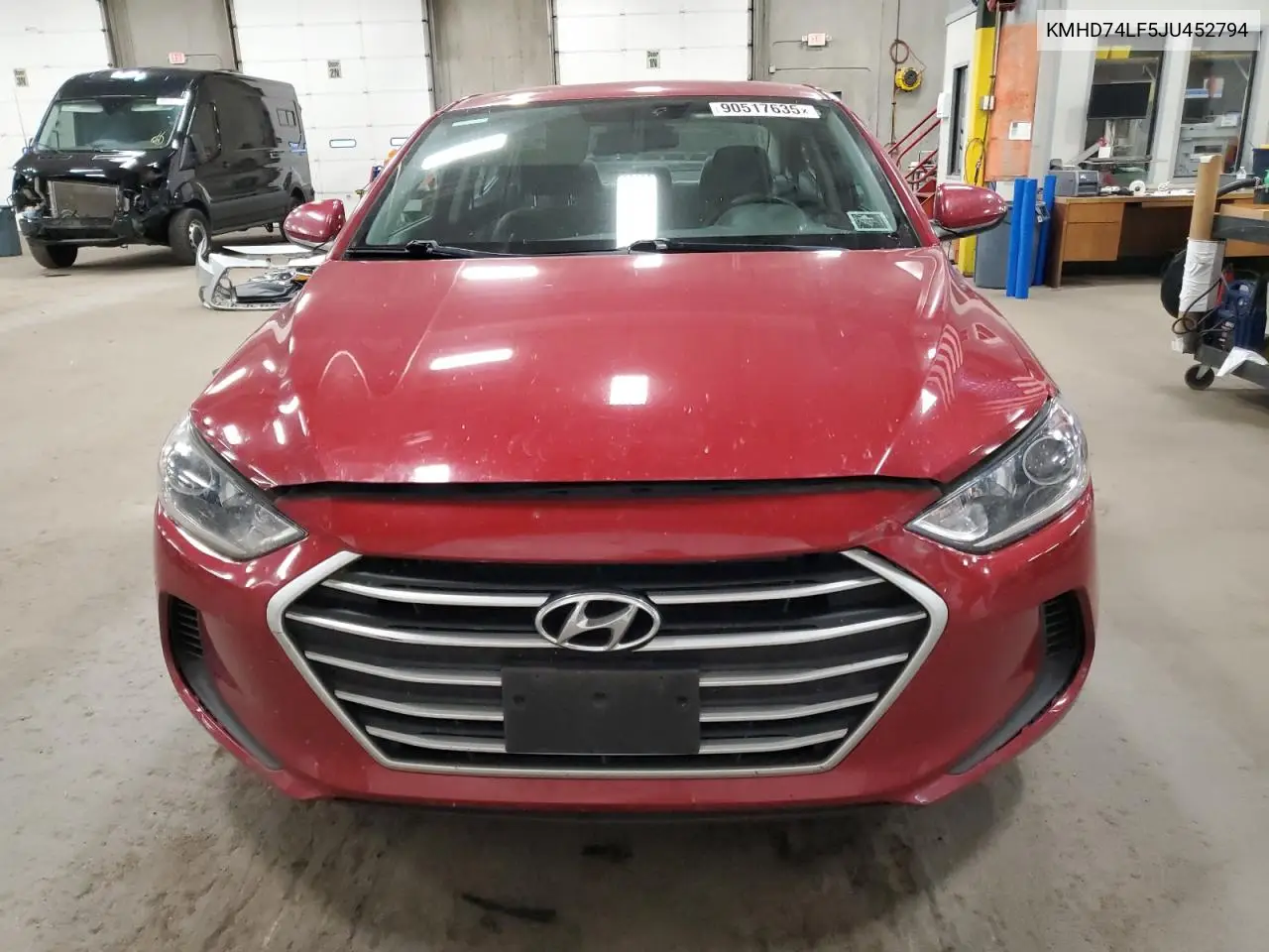 KMHD74LF5JU452794 2018 Hyundai Elantra Se