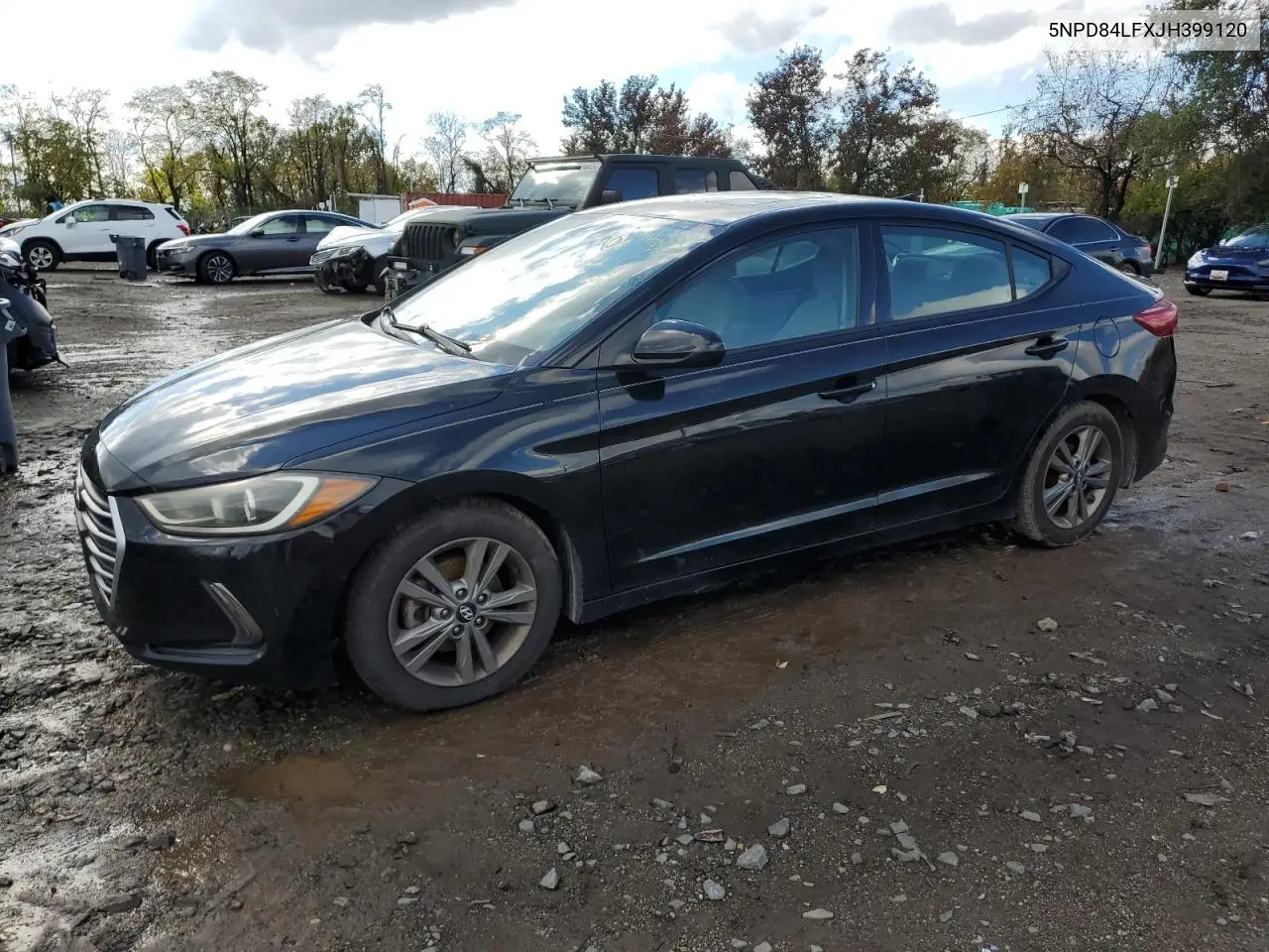 5NPD84LFXJH399120 2018 Hyundai Elantra Sel