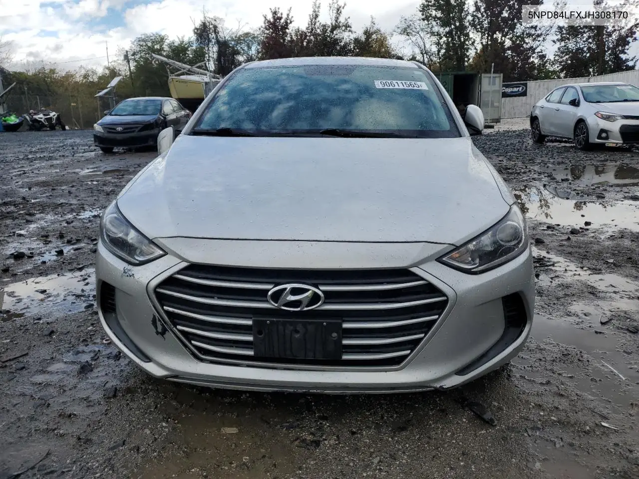5NPD84LFXJH308170 2018 Hyundai Elantra Sel