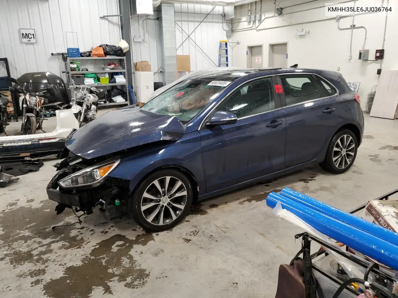 KMHH35LE6JU036764 2018 Hyundai Elantra Gt