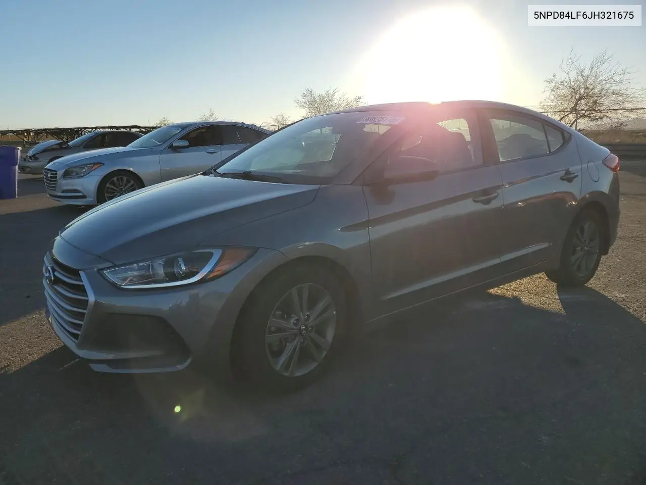 5NPD84LF6JH321675 2018 Hyundai Elantra Sel