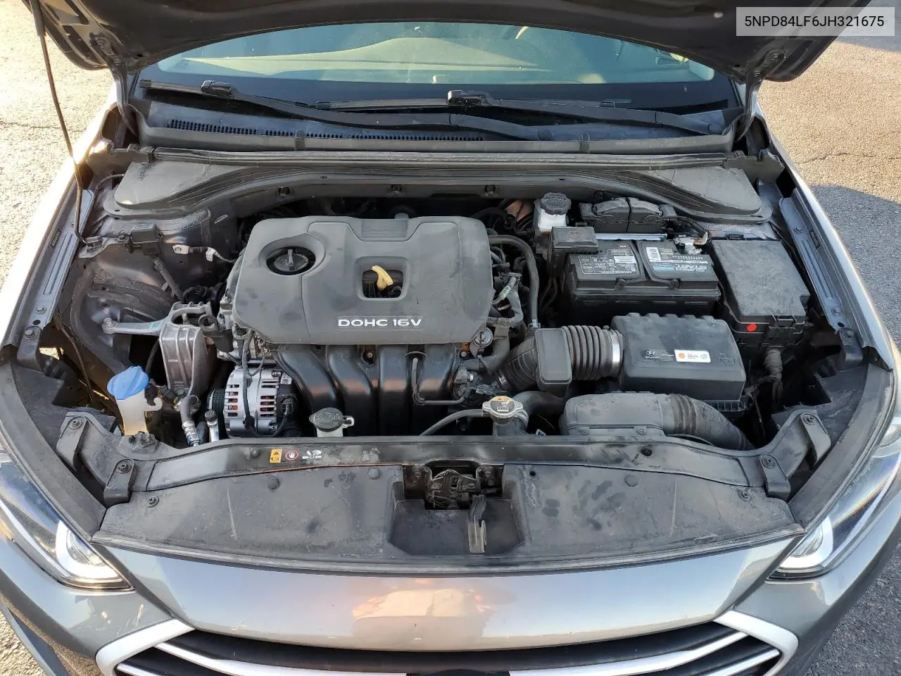 5NPD84LF6JH321675 2018 Hyundai Elantra Sel