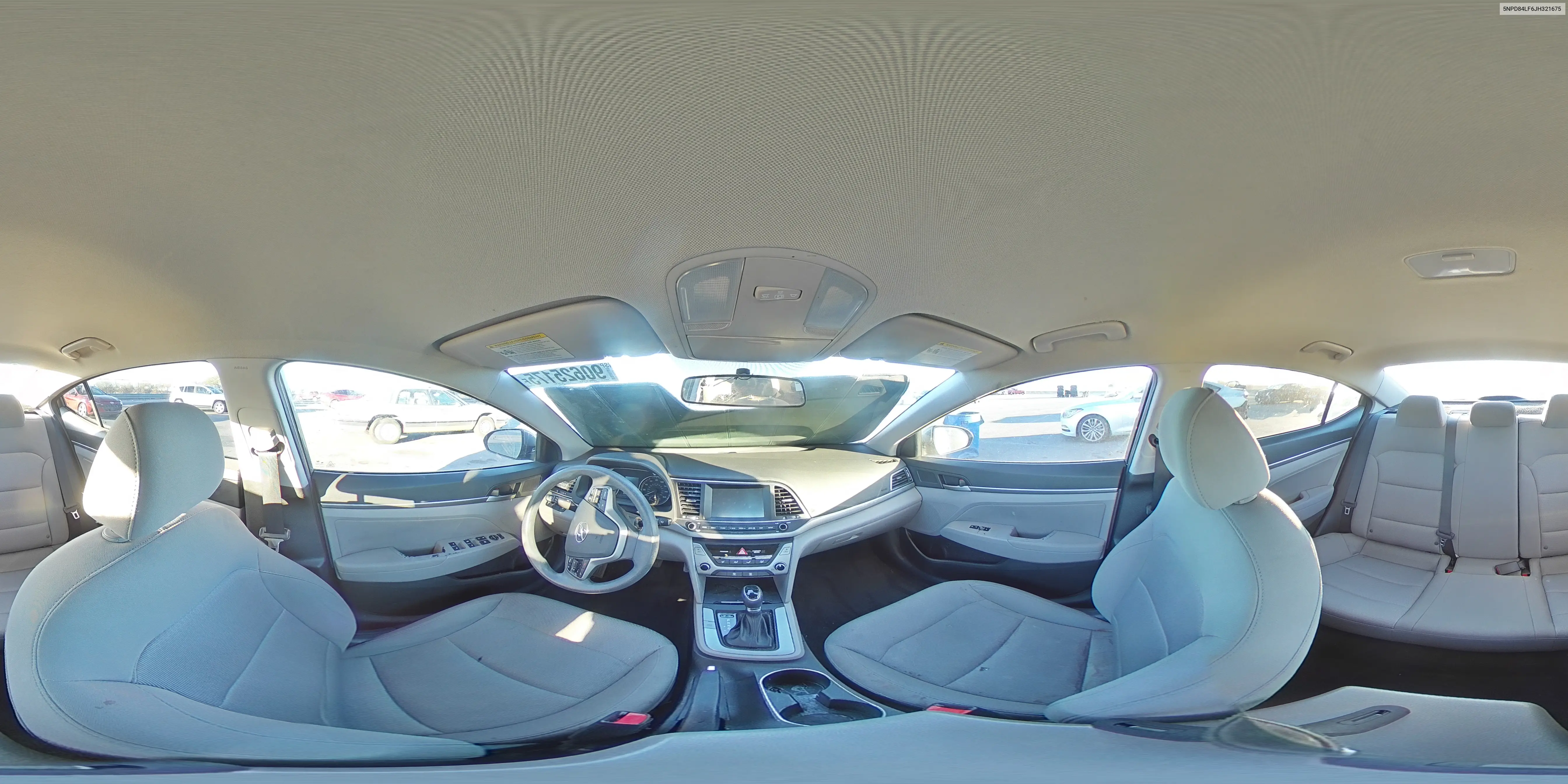 5NPD84LF6JH321675 2018 Hyundai Elantra Sel