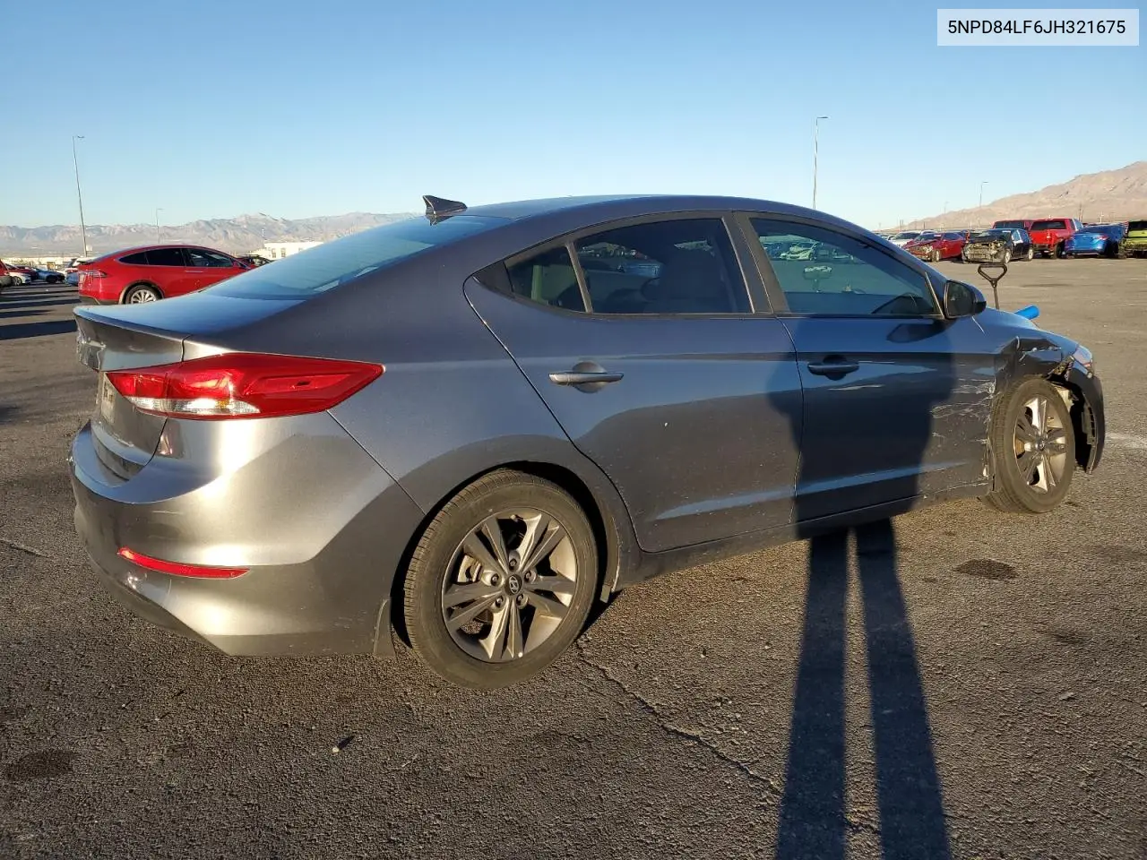 5NPD84LF6JH321675 2018 Hyundai Elantra Sel