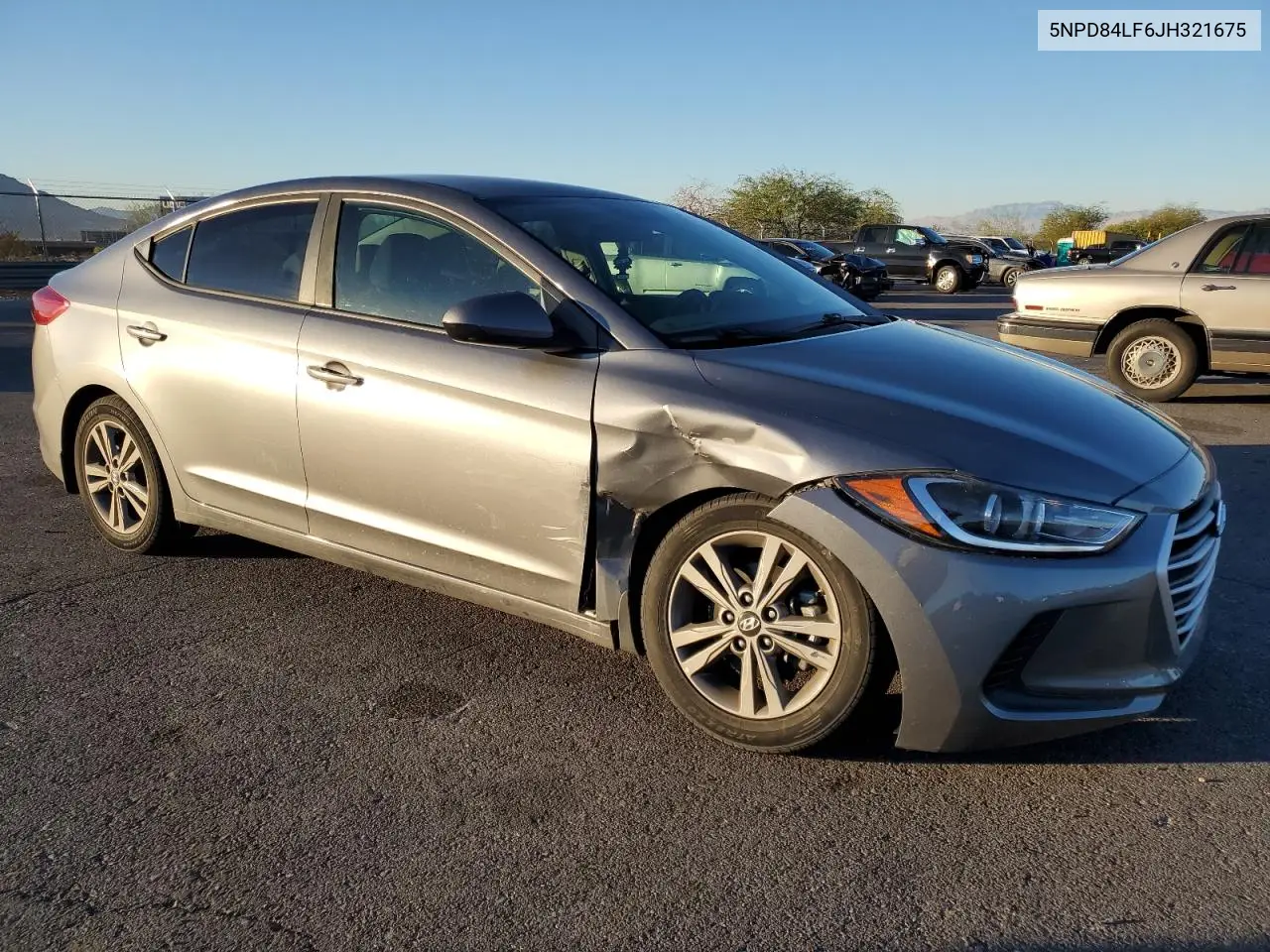 5NPD84LF6JH321675 2018 Hyundai Elantra Sel