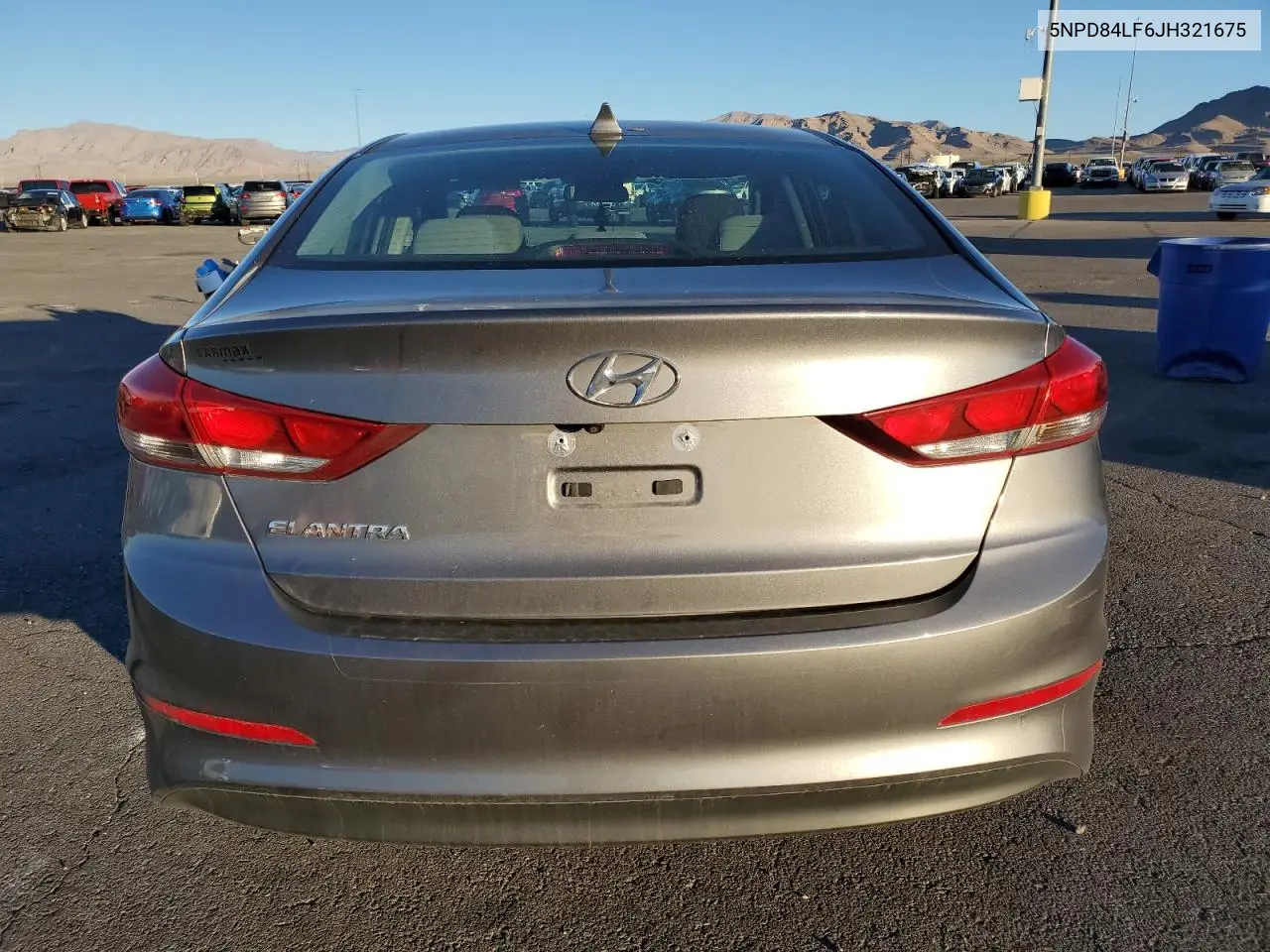 5NPD84LF6JH321675 2018 Hyundai Elantra Sel