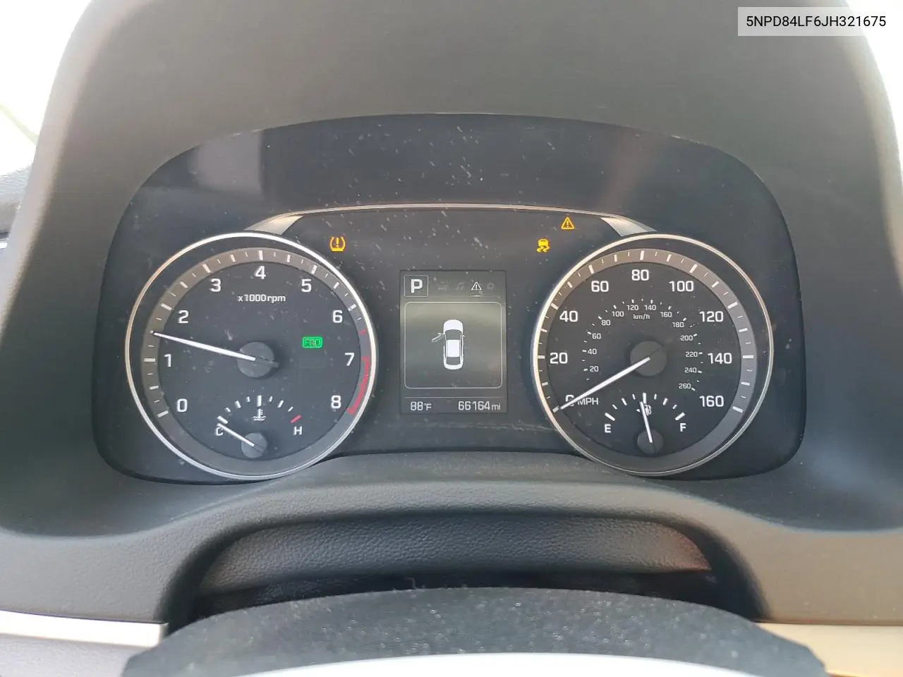 5NPD84LF6JH321675 2018 Hyundai Elantra Sel